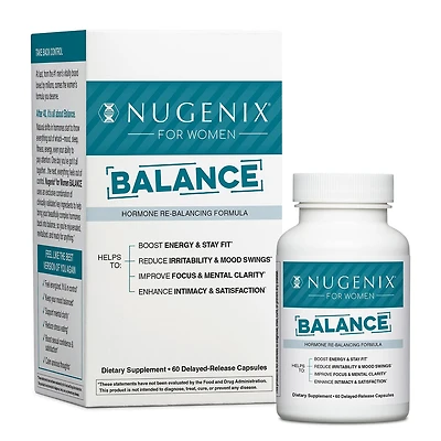 Nugenix Balance: Women's Hormone Formula - 60 Capsules (30 Servings)