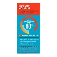 Burn 60™ - 60 Tablets (30 Servings)