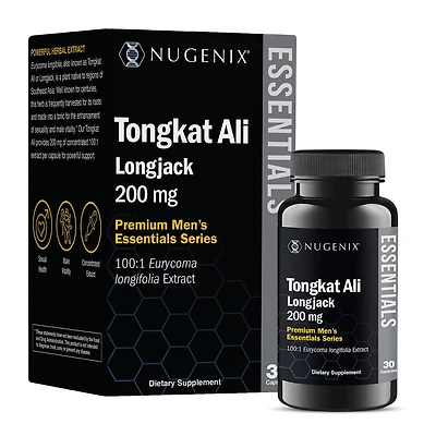 Nugenix Tongkat Ali Longjack - 30 Capsules (30 Servings)