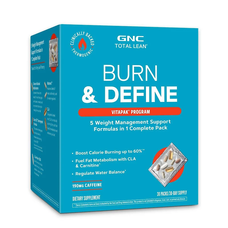 Burn & Define Vitapak® Program (1 Month Supply)