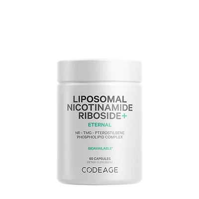 Codeage Liposomal Nicotinamide Riboside+ Vegan - 60 Capsules (60 Servings)