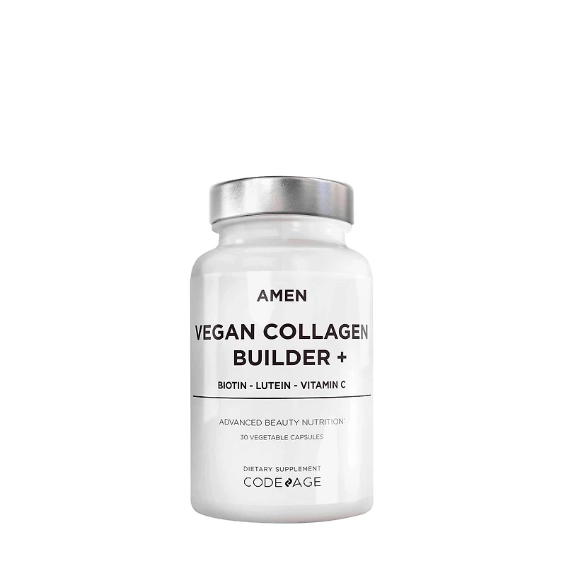 Amen Vegan Collagen Builder + Biotin and Vitamin C - 30 Tablets (30 Servings)