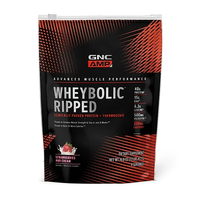 GNC AMP Whey Proteinbolic Ripped Healthy