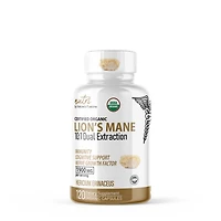 Nature's Fusions Lion's Mane 1900Mg Healthy - 120 Organic Capsules (40 Servings)