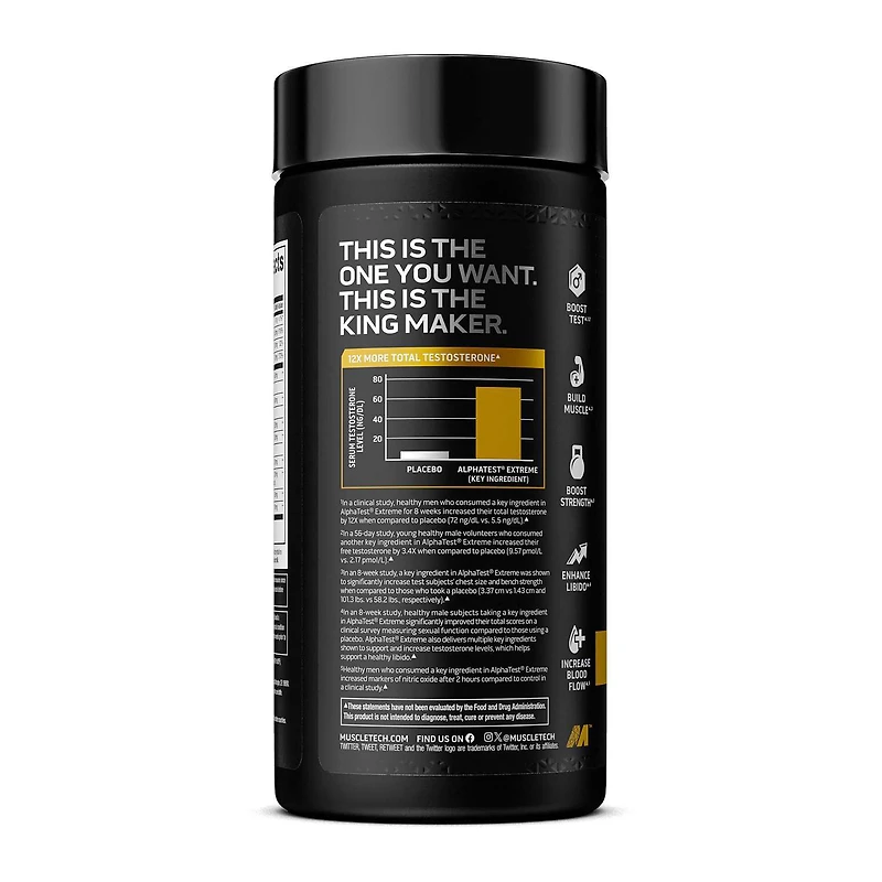 Alpha Test Extreme - 150 Capsules (30 Servings)