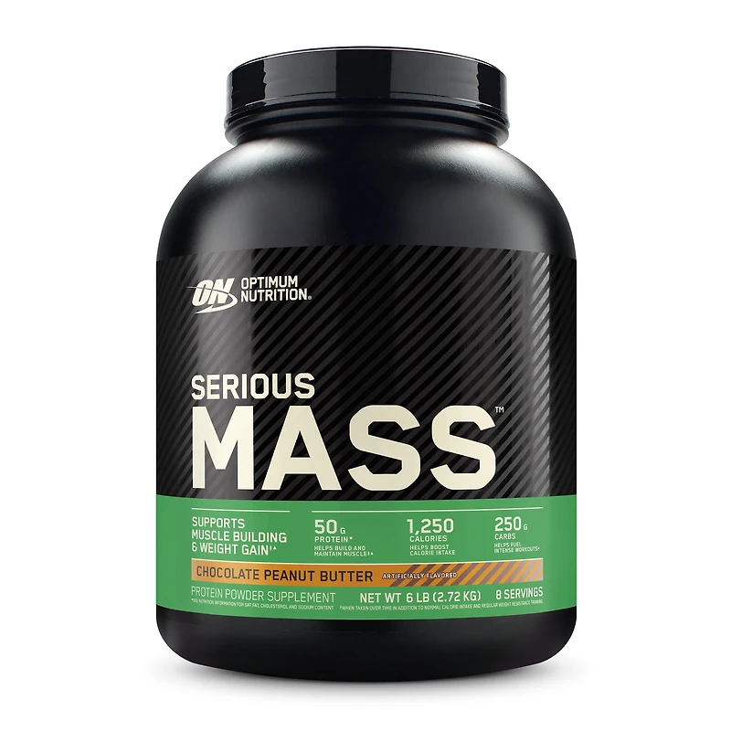 Optimum Nutrition Serious Mass - Chocolate Peanut Butter (8 Servings) 6 lbs.