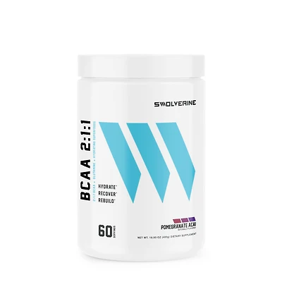 Swolverine Bcaa 2:1:1 - Pomegranate Acai (60 Servings)