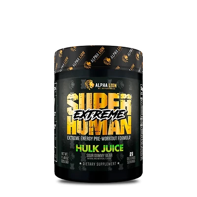 Alpha Lion Superhuman Extreme - Sour Gummy Bear(21 Servings)