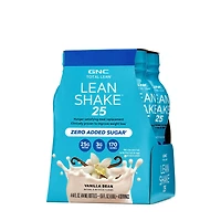 GNC Total Lean Shake 25 Healthy - Vanilla Bean 14Oz. (4 Bottles)
