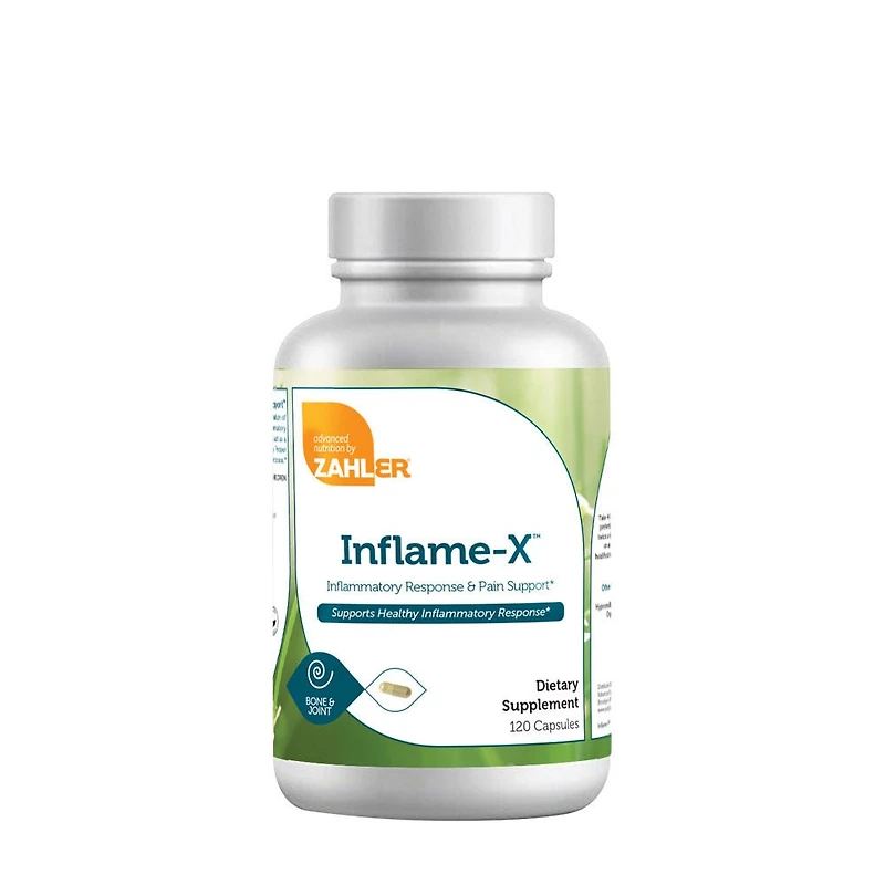 ZAHLER Inflame-X Pain Support Healthy - 120 Capsules (30 Servings)