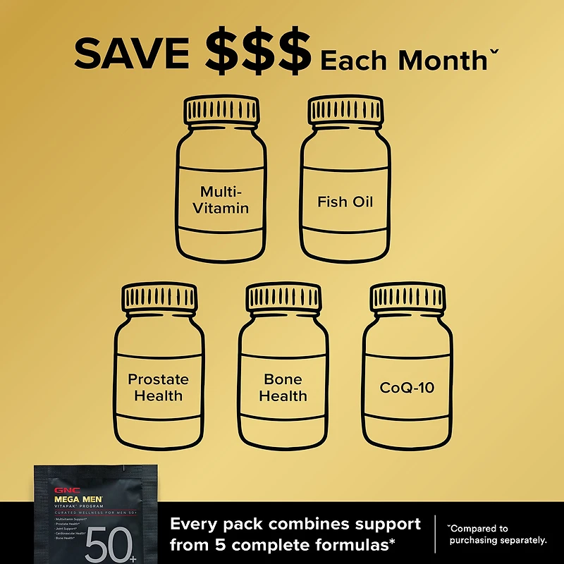 TikTok 50+ Vitapak® Program (1 Month Supply