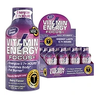Focus + Energy with Benefits - Berry - 1.93 oz. (12 Bottles)