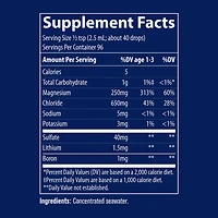 ConcenTrace Mineral Drops - 8 fl oz (96 Servings)