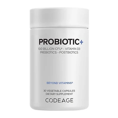 Probiotic+ 100 Billion CFU - 30 Vegetable Capsules (30 Servings)