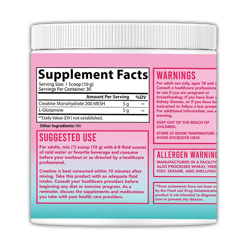 Better Booty Glute Scoop - Unflavored (30 Servings)