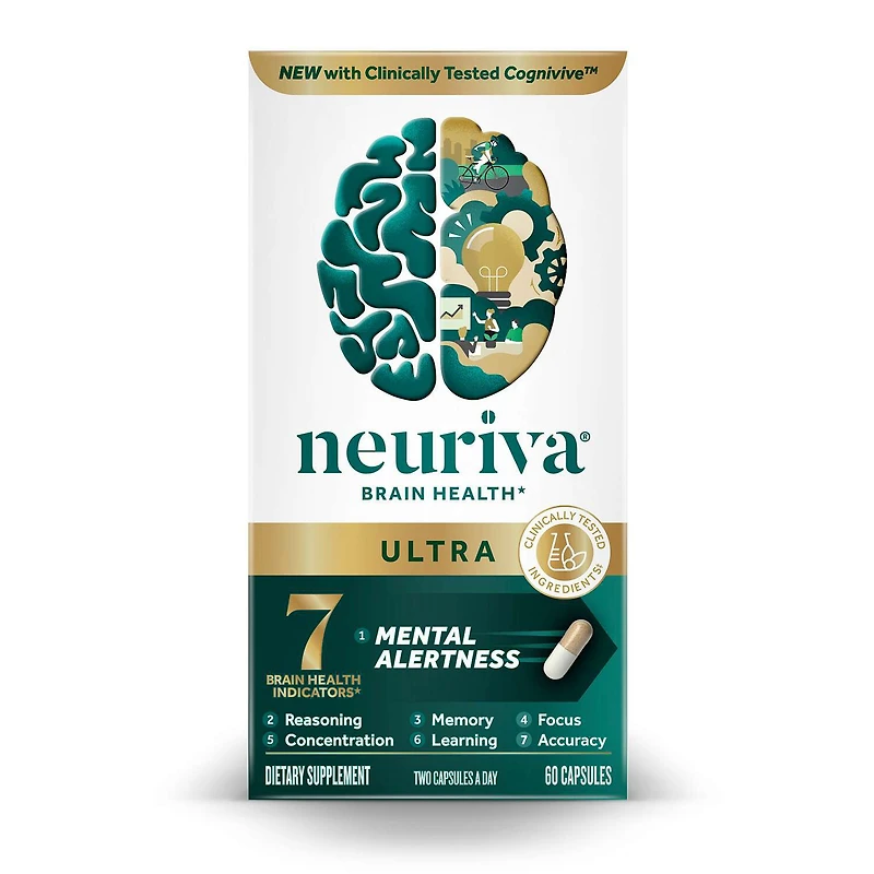 Brain Health* Ultra - 60 Capsules (30 Servings)