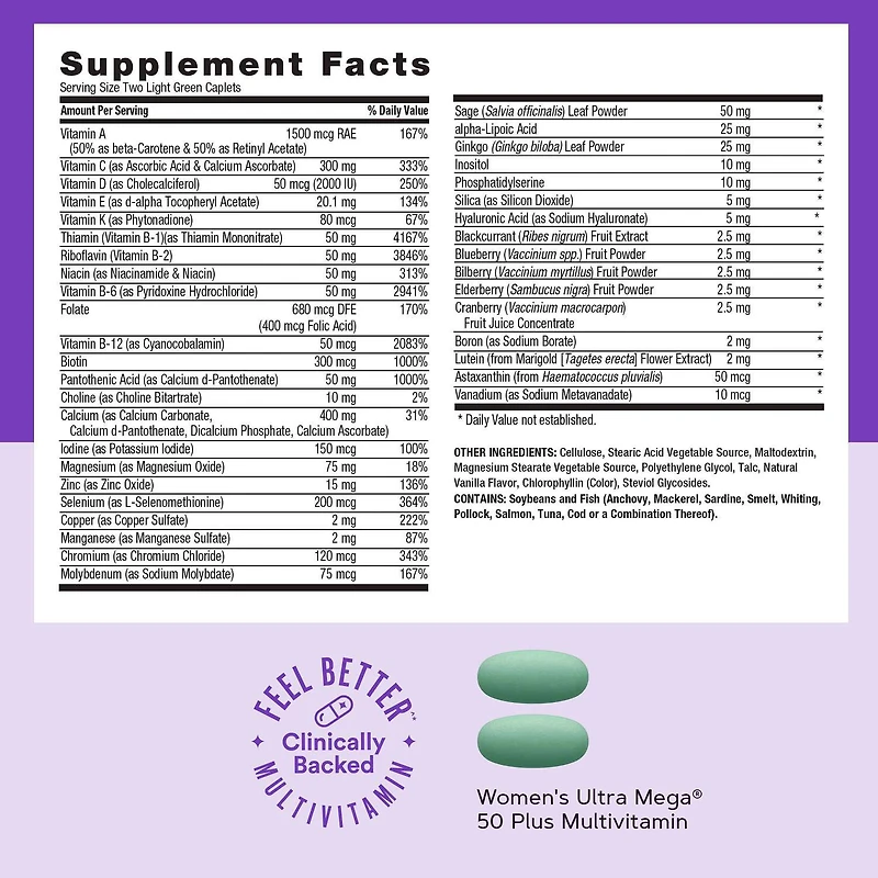 50 Plus Vitapak® Program V2 (1 Month Supply)