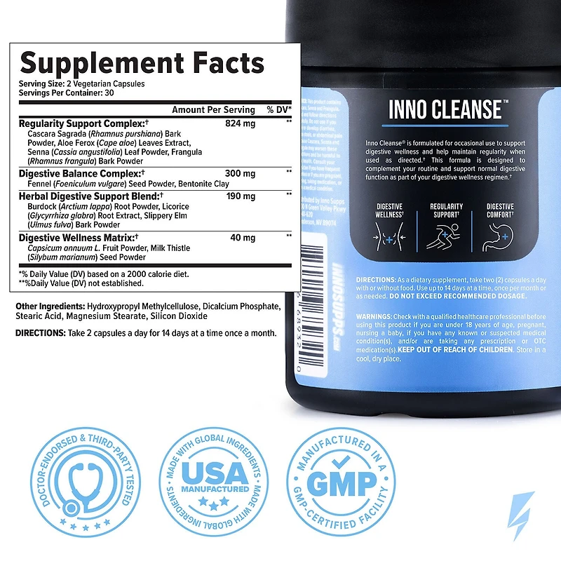 Inno Cleanse™ - 60 Capsules (30 Servings)