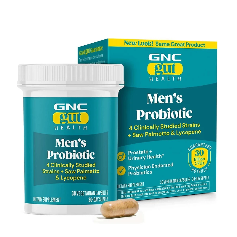 Men's Probiotic - 30 Billon CFUs - 30 Capsules (30 Servings)