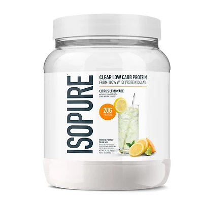 Isopure Infusions - Citrus Lemonade (16 Servings) 14.1 fl. Oz