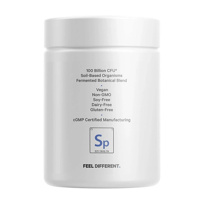 SBO Probiotic+ 100 Billion CFU & Prebiotics Vegan Digestion - 90 Capsules (45 Servings)