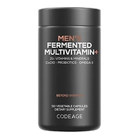 Codeage Men's Fermented Multivitamin Gluten-Free - 120 Capsules (60 Servings)