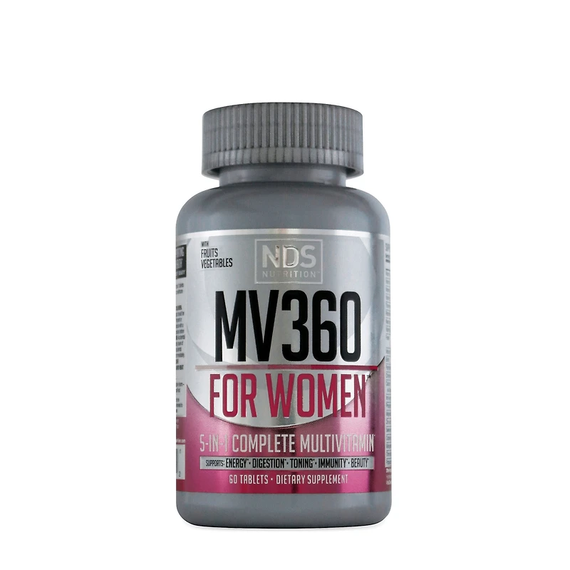 NDS Nutrition Mv360 for Women Multivitamin - 60 Tablets (30 Servings)