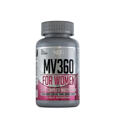 NDS Nutrition Mv360 for Women Multivitamin - 60 Tablets (30 Servings)