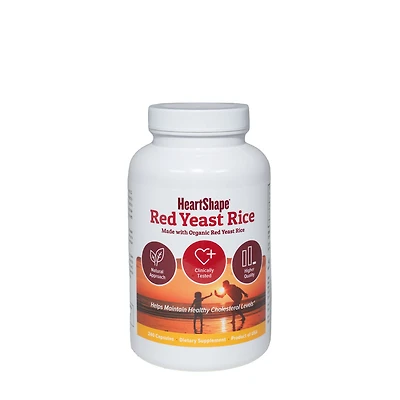 Sylvan Red Yeast Rice Healthy - 240 Capsules (120 Servings)