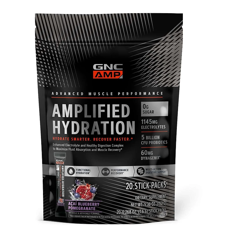 Amplified Hydration - Lemon Lime (20 Stick Packs)