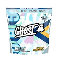 GHOST Glow Beauty X Detox On the Go Sticks Vegan - Mango Margarita 0.25 Oz. (30 Servings) Zero Sugar