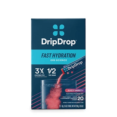 DripDrop Electrolyte Drink Mix Vitamin C