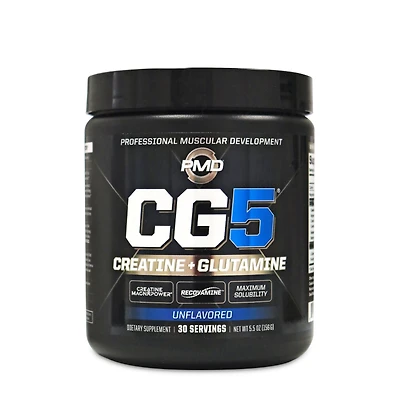 PMD Cg5 Creatine + Glutamine - Unflavored (30 Servings)