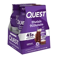 Protein Milkshake RTD - Chocolate 14 fl oz (4 Bottles)