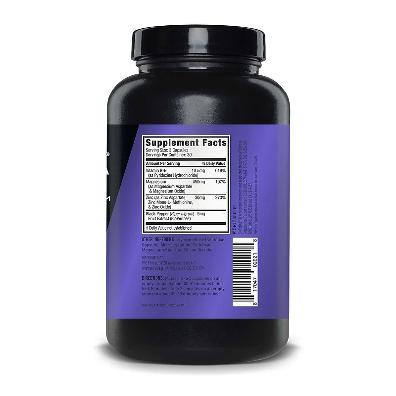 ZMA® - 90 Capsules (30 Servings)