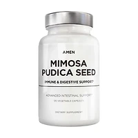 Amen Mimosa Pudica Seed 900 mg - Immune and Digestive Support - 120 Vegetable Capsules (60 Servings)