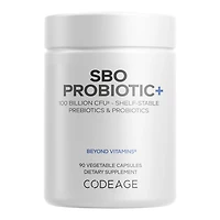 SBO Probiotic+ 100 Billion CFU & Prebiotics Vegan Digestion - 90 Capsules (45 Servings)