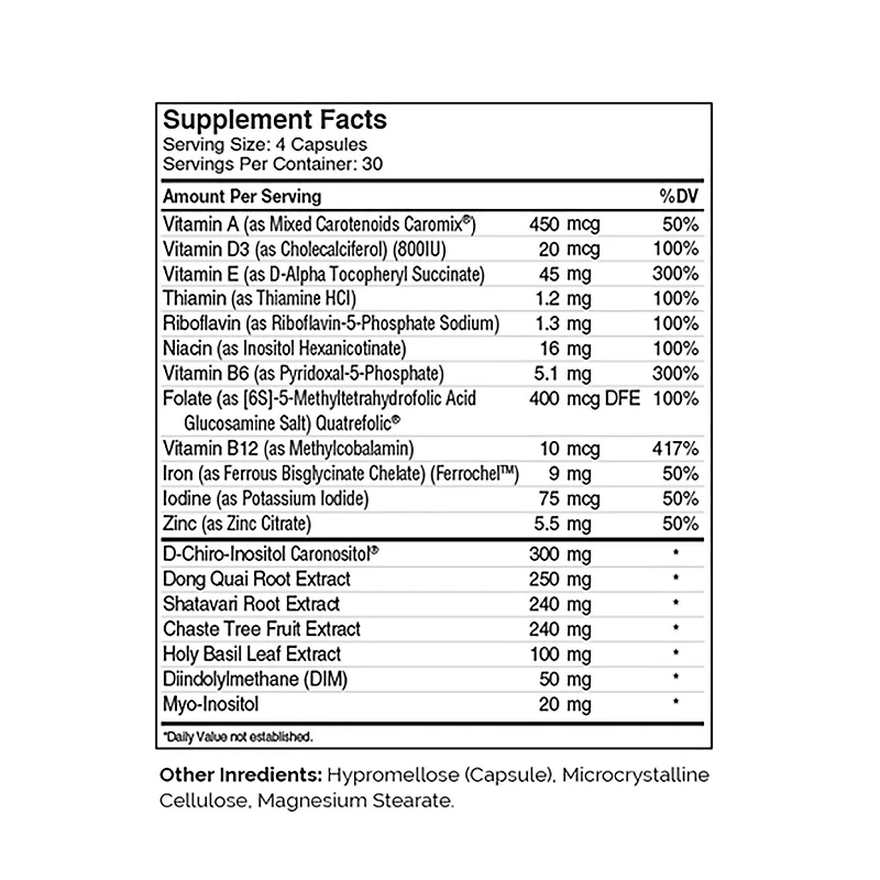 Female Totality™ - 120 Capsules (30 Servings)