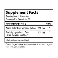 Cider + Fiber - 60 Capsules (30 Servings)