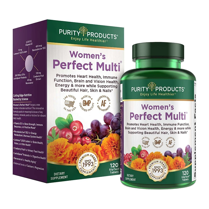 Women's Perfect Multi® Dietary Supplement - 120 Tablets (30 Servings)