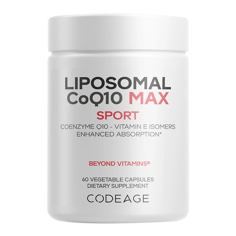 Codeage Liposomal Coq10 Max Gluten-Free - 60 Capsules (60 Servings)