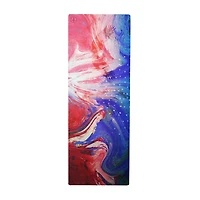 Maji Sports Suede & Natural Rubber Travel Yoga Mat - Bald Eagle 1