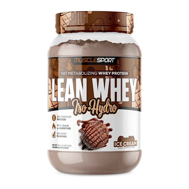 MuscleSport Lean Whey Iso-Hydro Protein