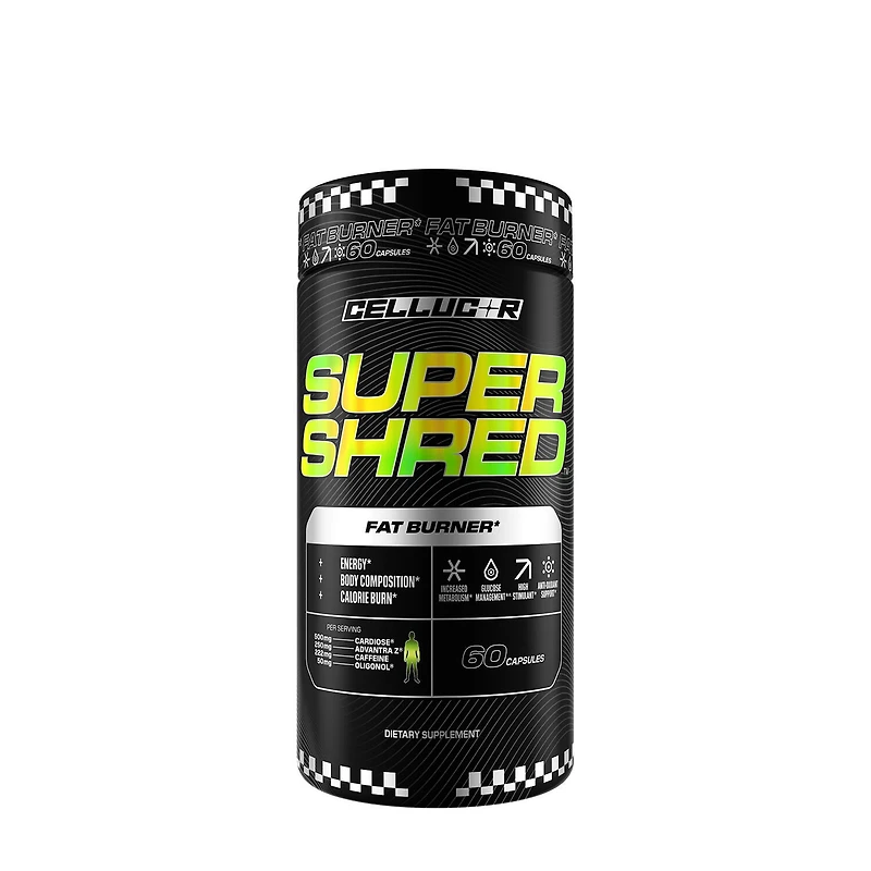 Cellucor Super Shred - 60 Capsules (30 Servings)
