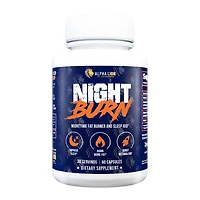 Alpha Lion Night Burn Fat Burner and Sleep Aid (60 Capsules)