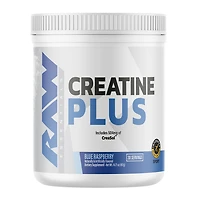 Raw Nutrition Creatine Plus - Blue Raspberry (30 Servings) 1 Count
