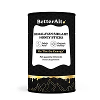 BetterAlt Himalayan Shilajit Honey Sticks (30 Sticks)