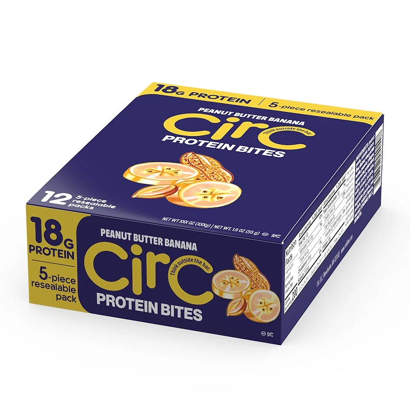Circ Bites Protein - Peanut Butter Banana (12 Pack)