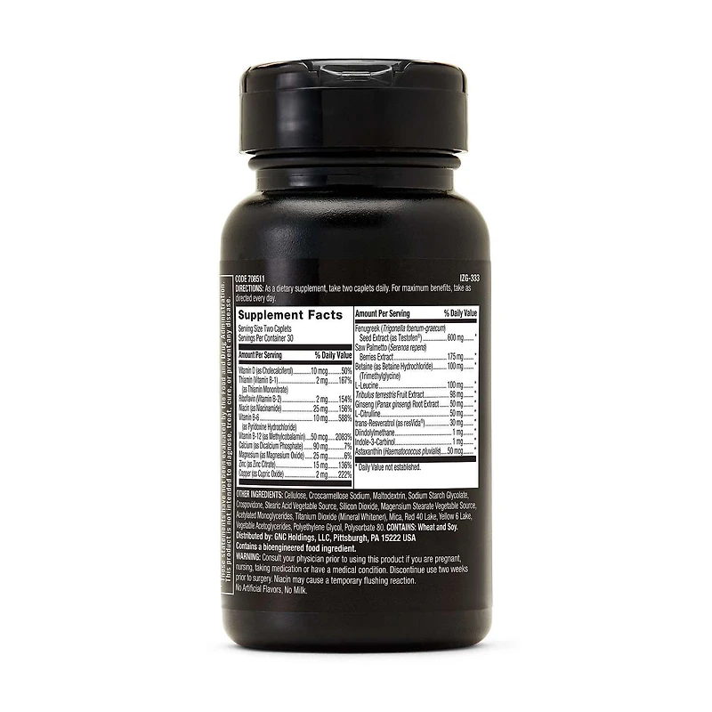 Healthy Testosterone - 60 Caplets (30 Servings)