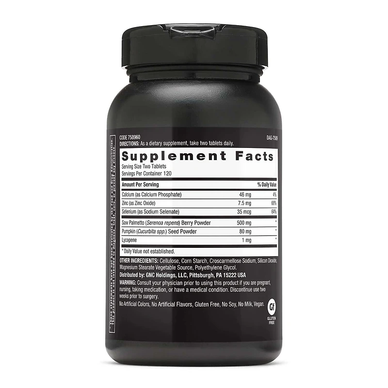Saw Palmetto Formula - 240 Tablets (120 Servings)